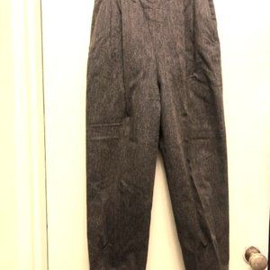 Vintage Women's Tahari Heavy Cotton Tweed Pants